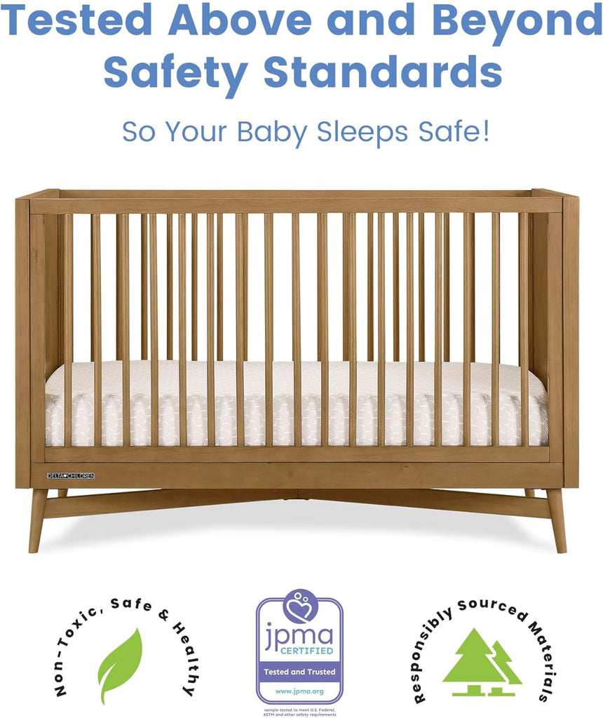 Dylan 4-in-1 Convertible Crib, Acorn