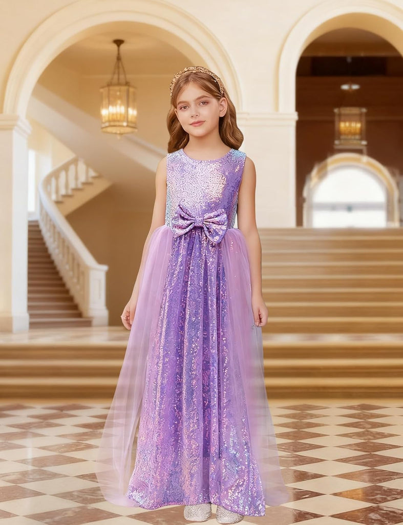 Sequin Dresses Sparkly Tulle Birthday Princess Pageant Graduation Party Dress
