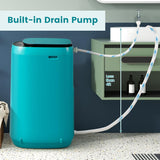 7.7 Lbs Portable Washing Machine, 0.78 Cu.ft Full Automatic Laundry Machine with 10 Preset Programs, 3 Water Levels