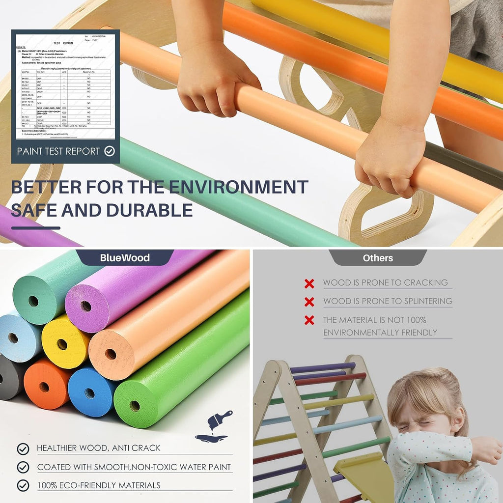 Triangle Set, Foldable Toddler Climbing Toys