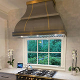 30 Inch Stainless Steel Under Cabinet Range Hood 900 CFM 4 Speed Gesture & Touch Control Baffle Filters