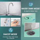Portable Countertop Dishwashers, 5 Washing Programs Mini Dishwashers with 5 L Built-in Water Tank and Double-layered