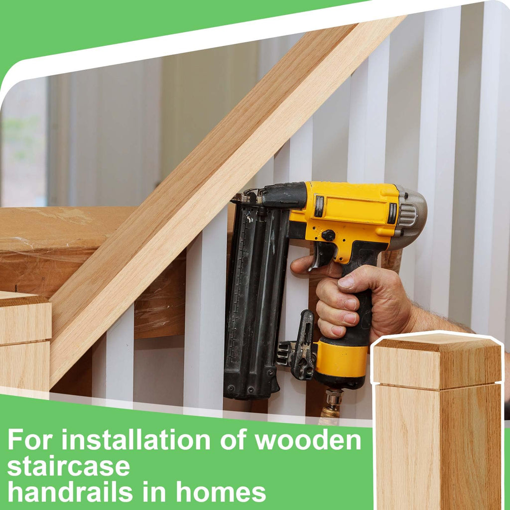 3 1/2" x 48" Solid Red Oak Stair Newel Post with Single Groove