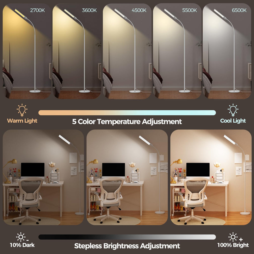 LED Floor Lamp, Bright Reading Lamps