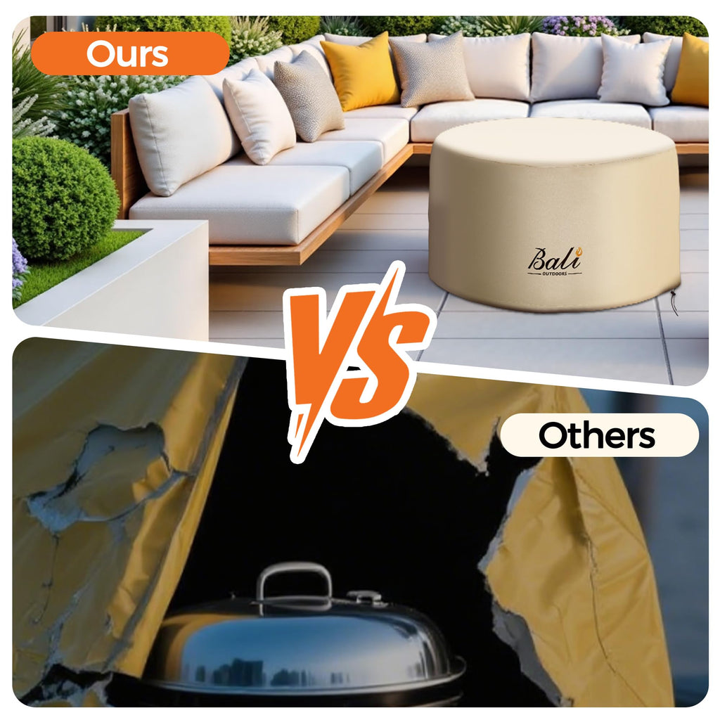 Round Fire Pit Covers Waterproof