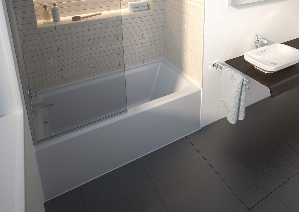 Architec 60" x 30" Alcove Soaking Acrylic Bathtub 700356000000090