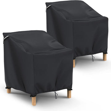 2 Pack 32" W x 37" D x 36" H, Black