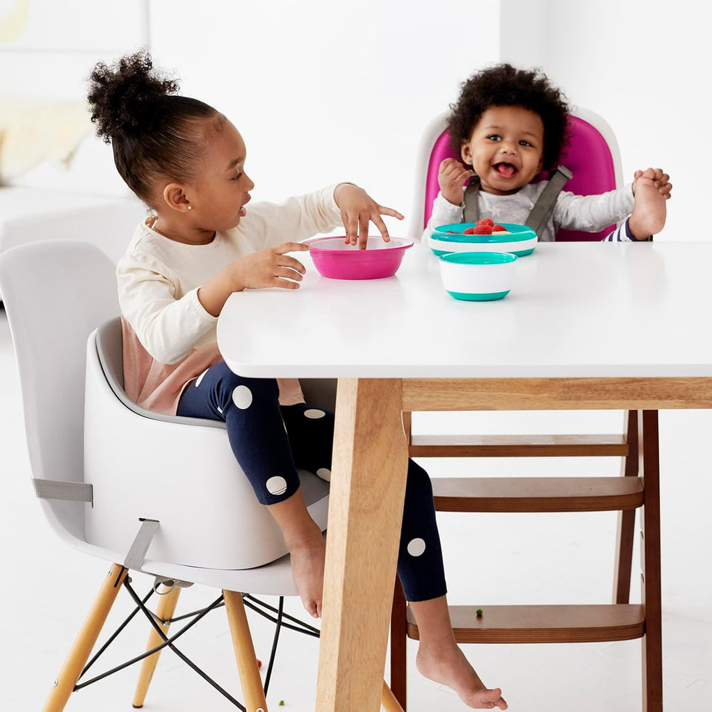 Nest Toddler Booster Seat with Removable Cushion, Gray