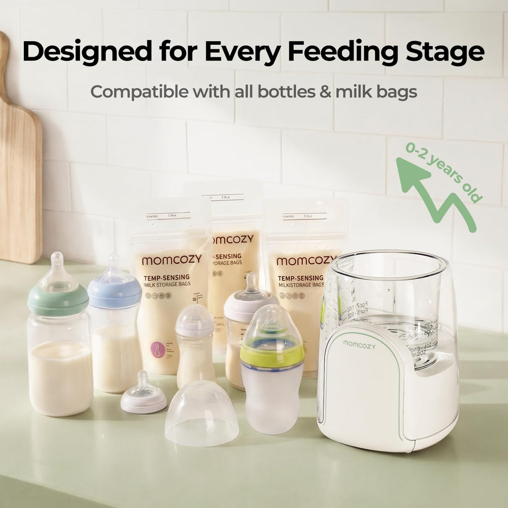 Bottle Warmer for Baby Breast Milk with Night Light