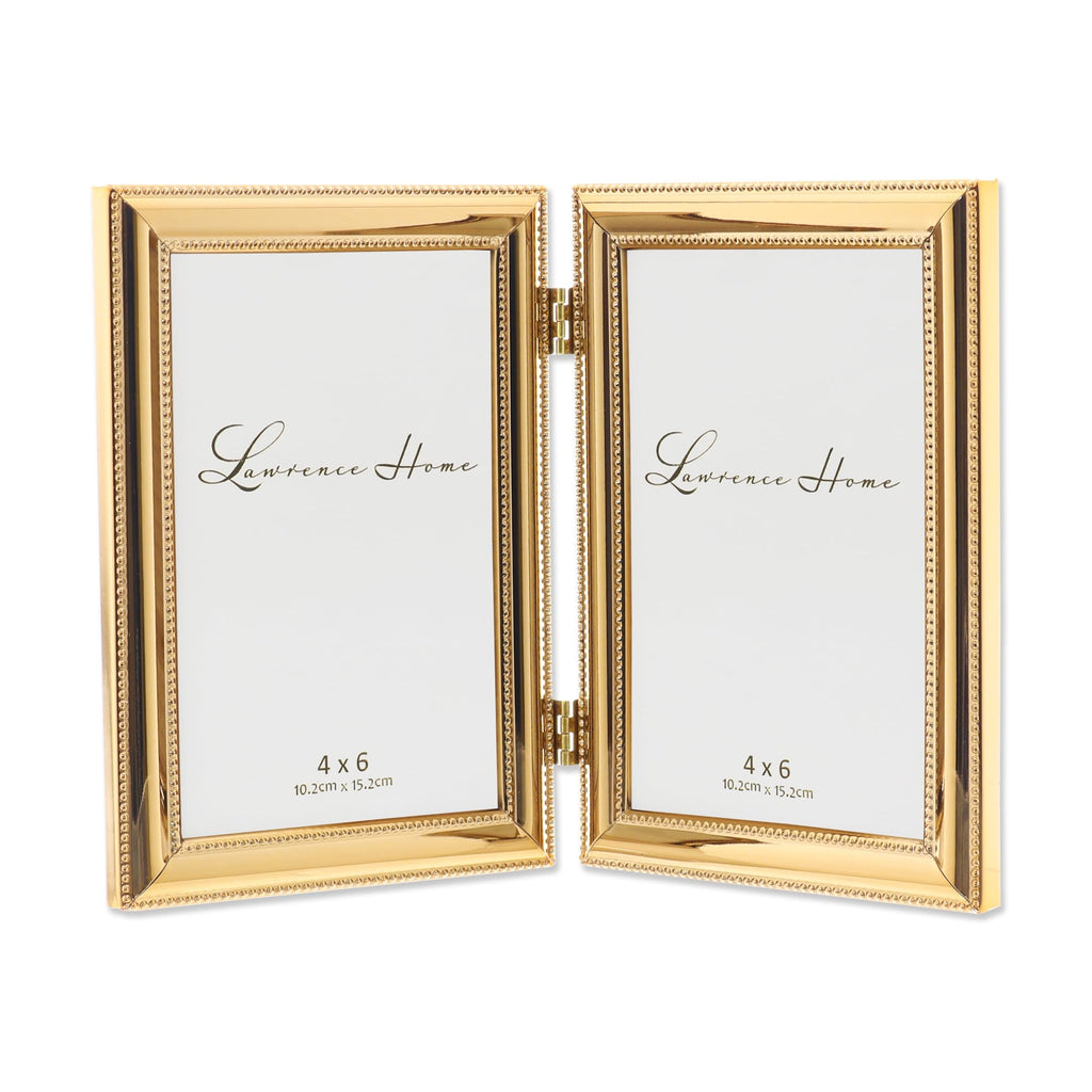 Classic Bead Frame, 4x6 Double, Gold