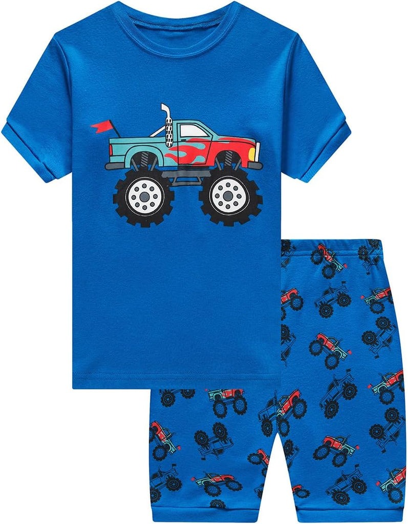 Bety Cotton Pajamas Boys Summer Short Sleeve Sets