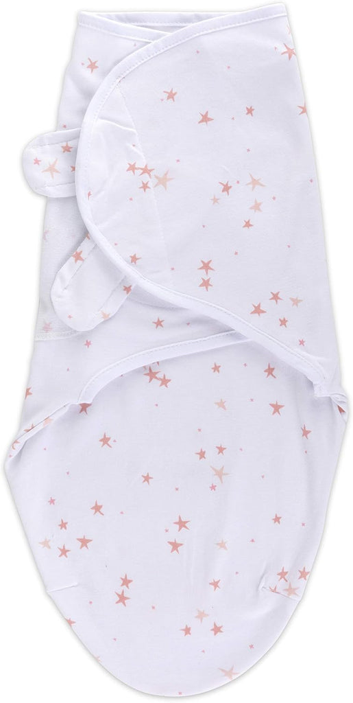 Adjustable Swaddles, Baby Swaddles, Swaddle Sack for Baby Girl, 100% Cotton, 2 Pack (Dusty