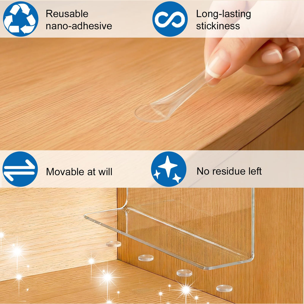Shelf Dividers Closet Organization: 6" Tall x 10" Deep (Small)