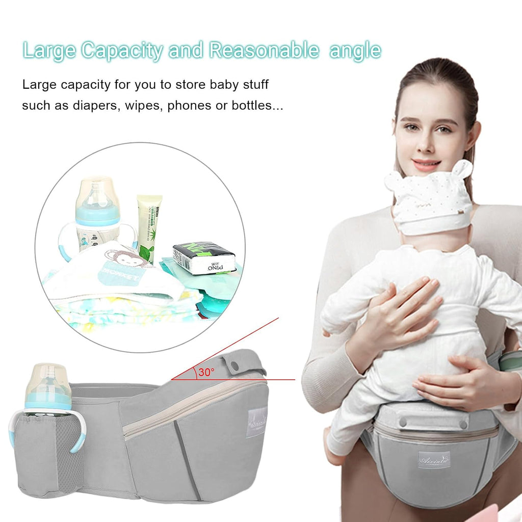 Carrier with Hip Seat, Multi-Functional 9 in 1 Baby Hip Carrier