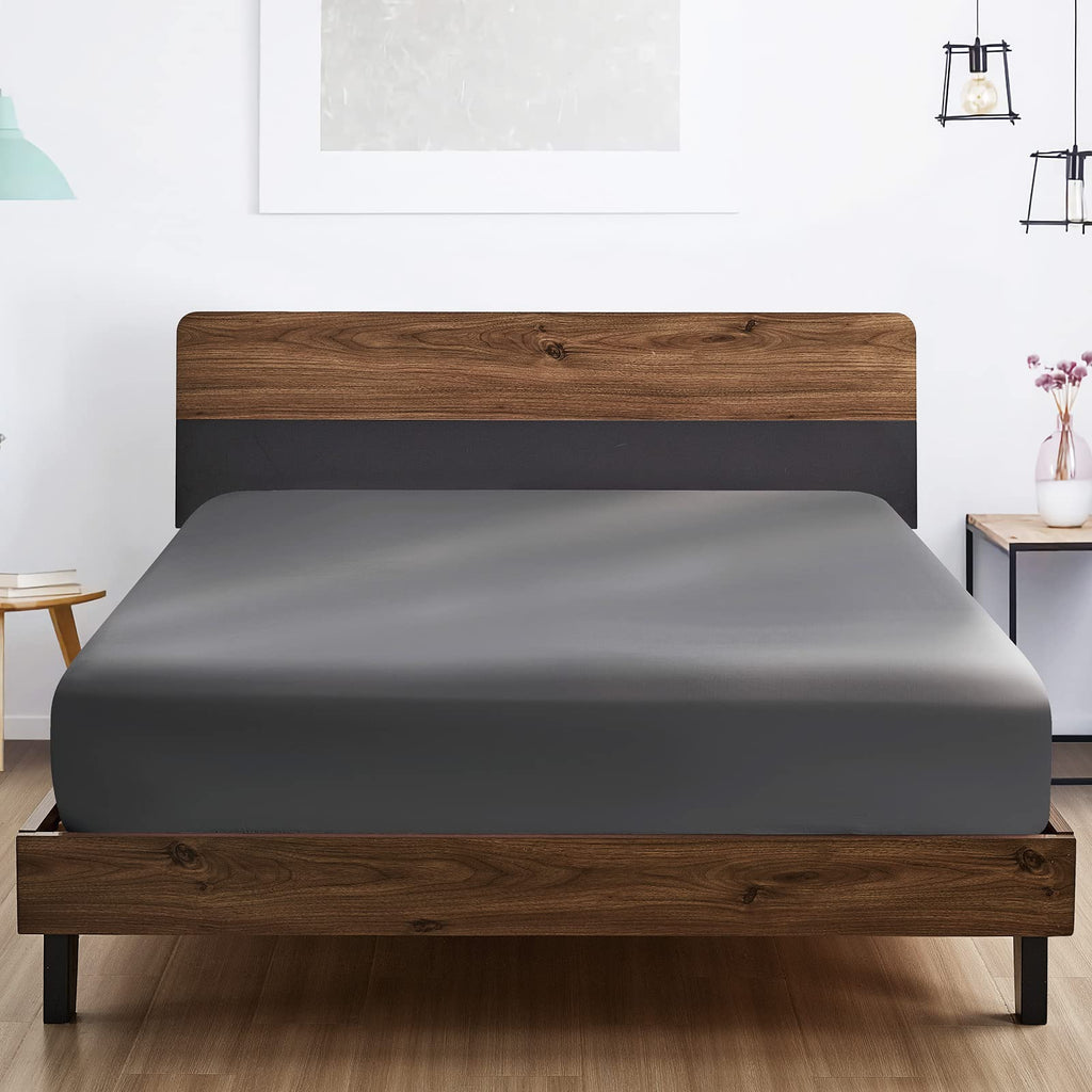 Full Fitted Sheet Only 2 Pack - Hotel Quality Fitted Sheet Full Size - Ultra Soft & Breathable - Brushed Microfiber