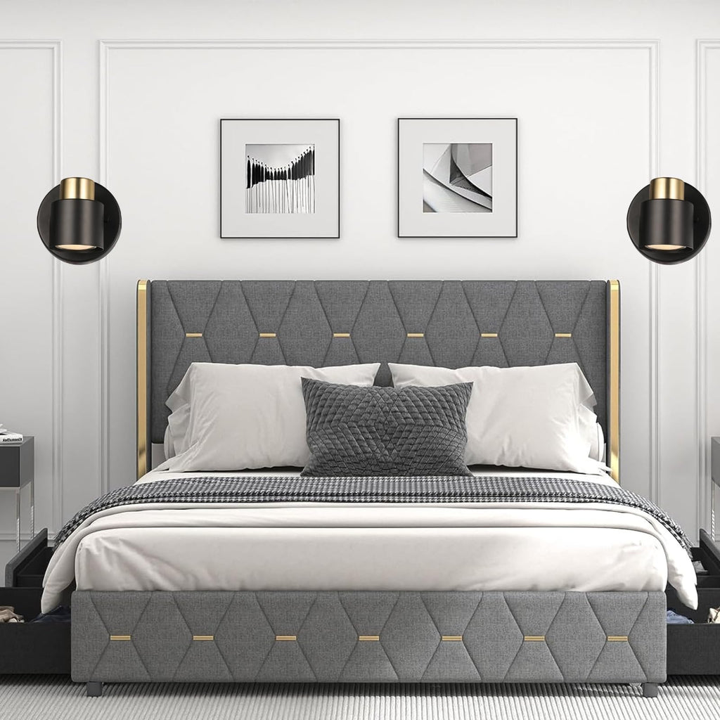 1 Light Track Lighting Kit,2 Packs Matt Black Brass Finish Adjustable Moden Flush Mount Ceiling Spotlight Wall