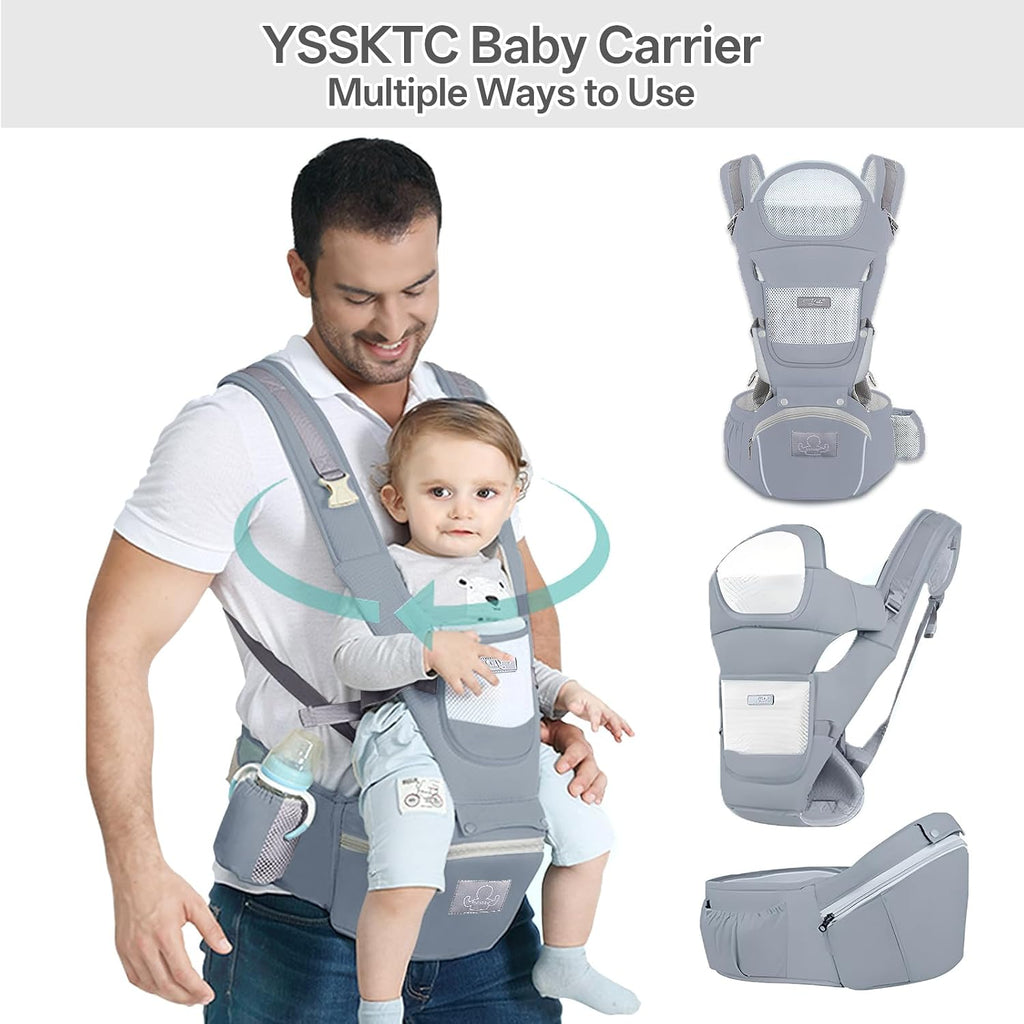 Carrier Ergonomic Infant Carrier, Baby Hip Seat for 7-33lbs