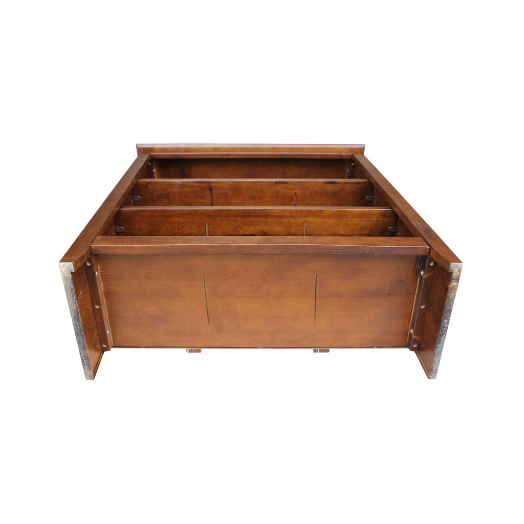 Solid Wood Bookcase 36 in. High, Espresso