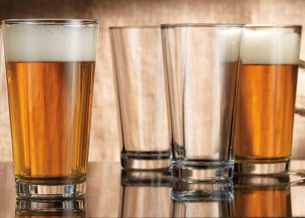 Drinking Glass Set - 10 Highball Glass Cups, 16 Oz. Basic Water Glasses, Beer, Juice, Cocktails, Wine, Iced Tea, Bar