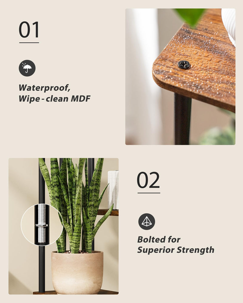 Corner Plant Stand Indoor Tall Plant Shelf