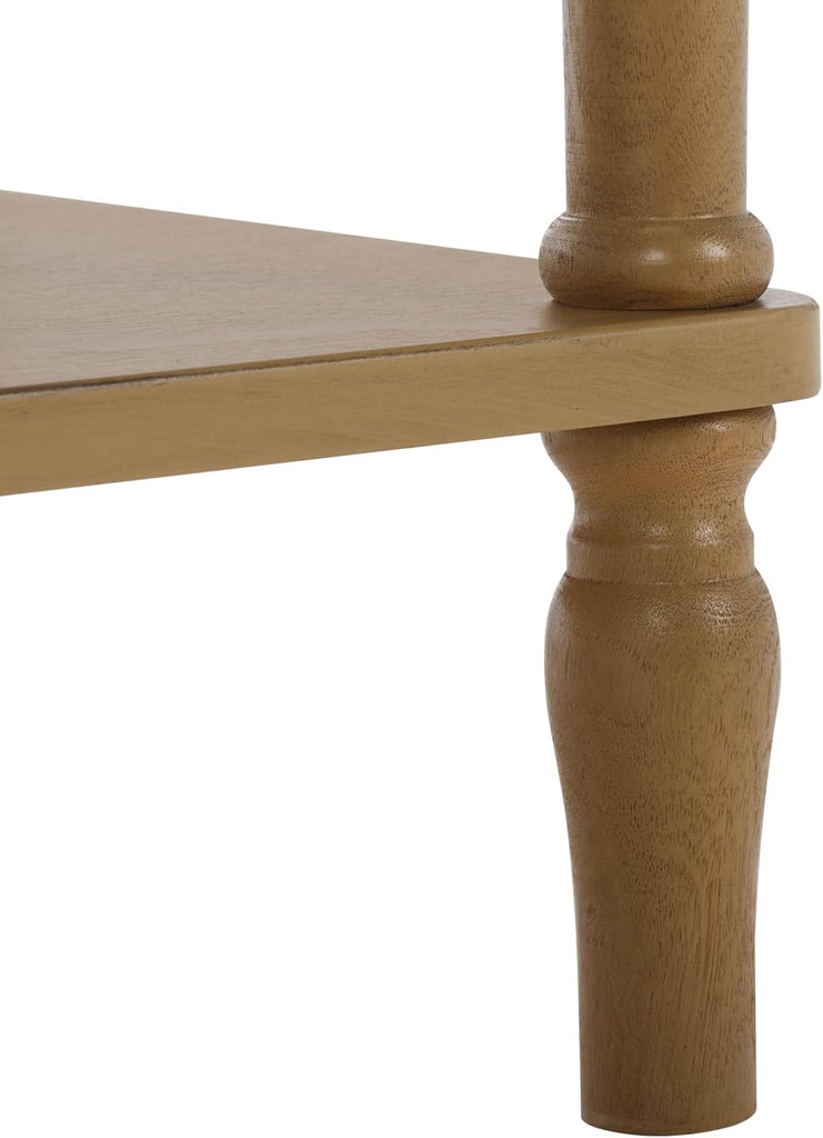 Collection Haven French Country Farmhouse Matte Black Console Table , Foyer