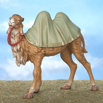 Fontanini by Inc., Standing Camel, 12" Collection, Nativity Figure and Accessories, Hand Sculpted and Painted