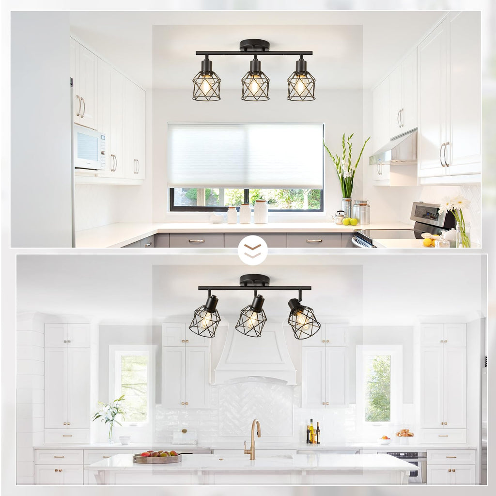 Kitchen Track Lighting, Island Lights, Farmhouse Ceiling Light
