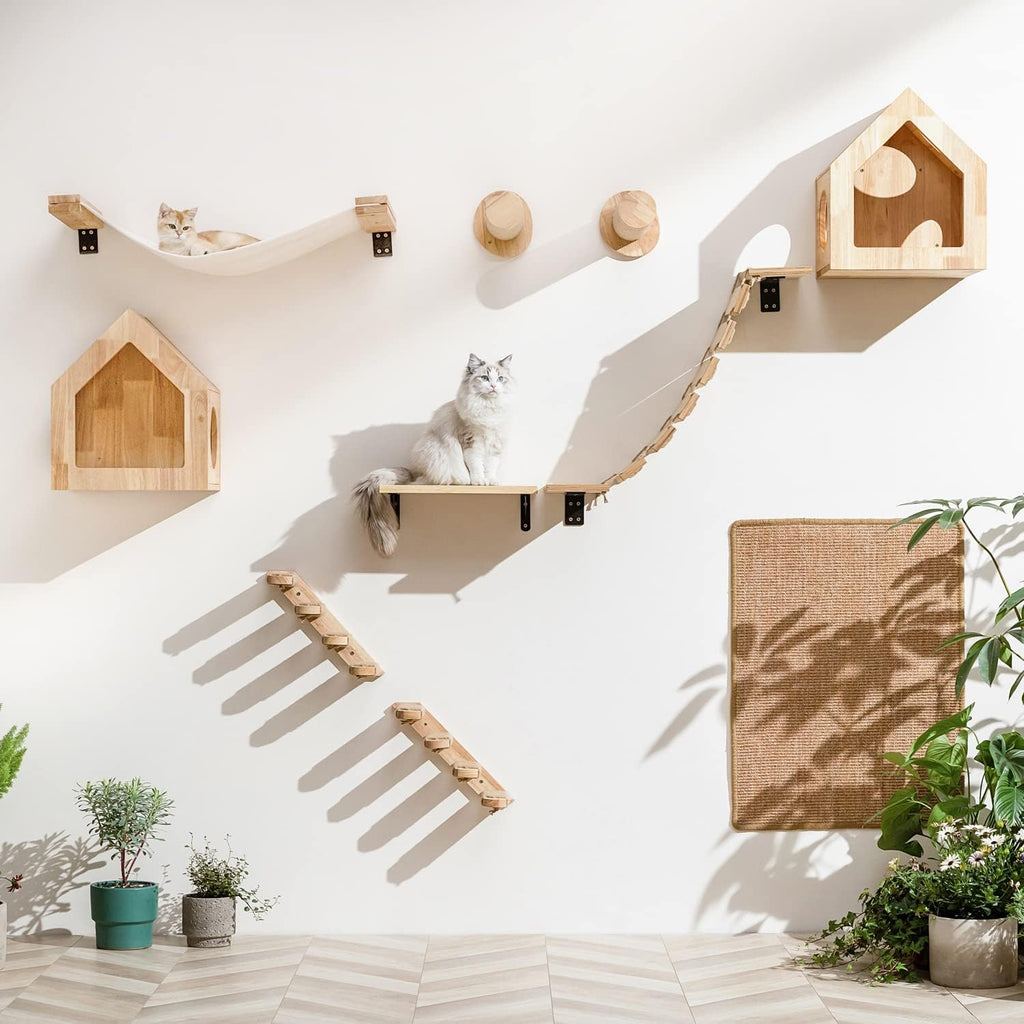 Cat Wall Hammock, 34 x 13 inch Kitten Wall Furniture