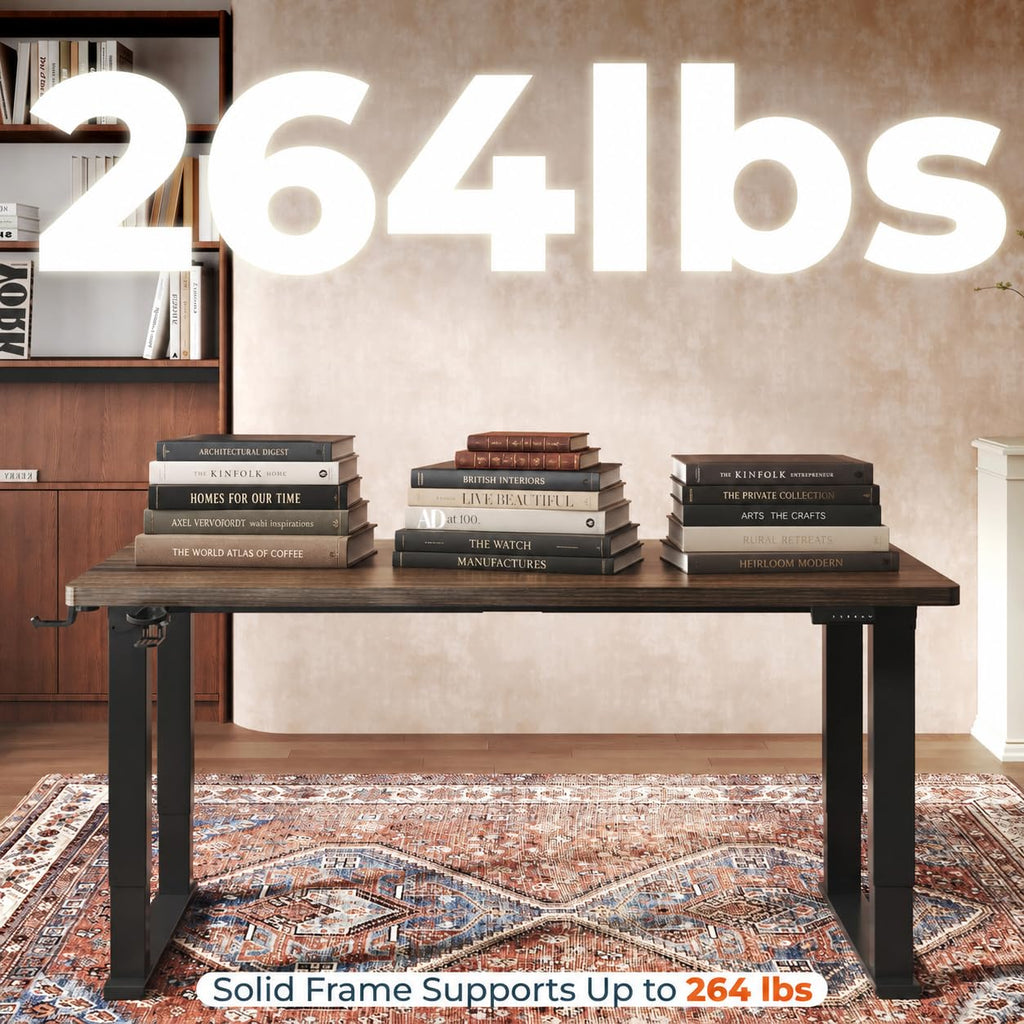 79x31'' 4 Leg Large Dual Motor Standing Desk