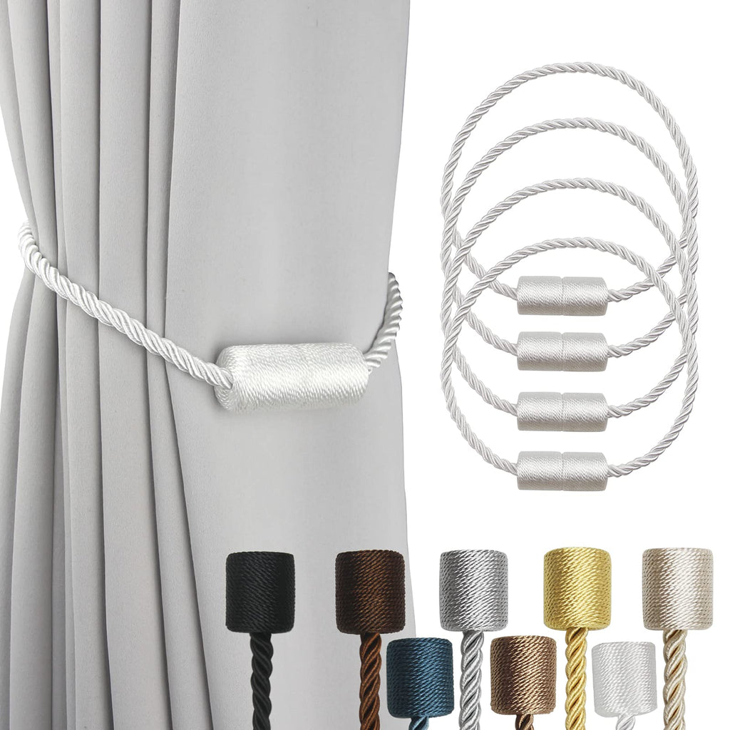 Magnetic Curtain Tiebacks Holdbacks Decorative Tie Backs for Windows