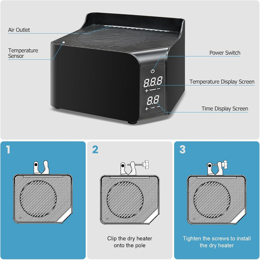 Smartamk Upgrade Portable Hot Air Sauna, 1 or 2 Person Home Sauna, 1500W & 149°F Dry Sauna Box