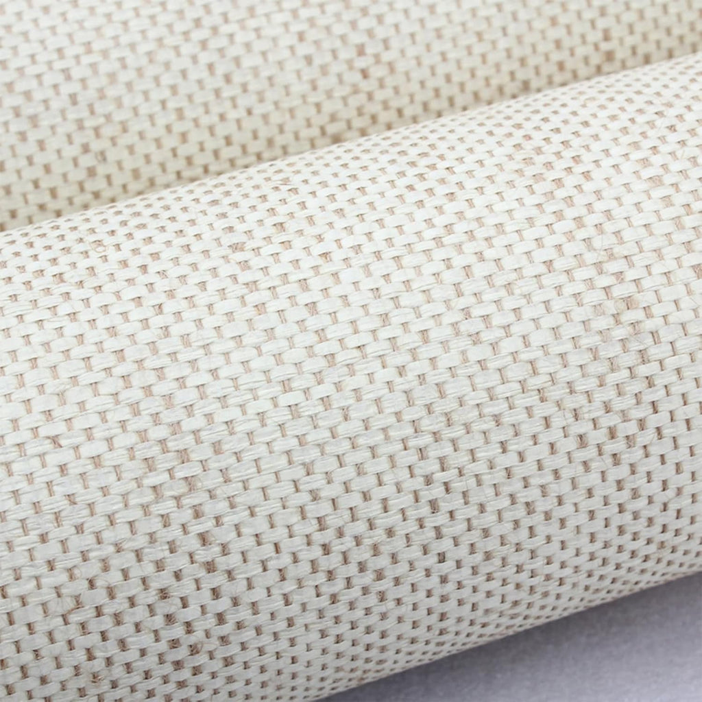 Grasscloth Wallpaper Textured Accent Wall Covering, Natural Grass Cloth Wallpaper Roll, Hand Weaved Wood Grass Paper