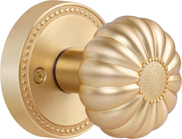 Passage Door Knob Interior, Champagne Bronze, 1 Pack