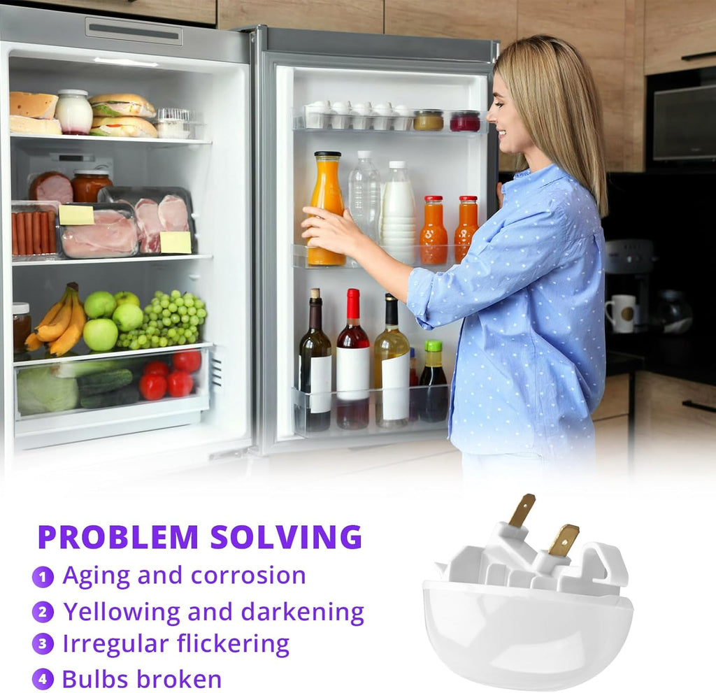 Refrigerator LED Freezer Light Bulb Replacement for Whirlpool