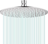 All Metal Rain Shower Head - Heavy Duty Stainless Steel, Easy Install, High Water Flow