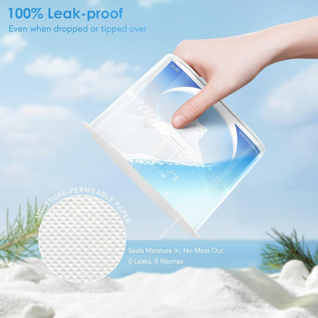 Moisture Absorbers, Efficient Humidity Absorber ＆ Odor Eliminator Boxes, Refillable Car Dehumidifier for Closet
