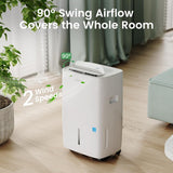 80 Pints Energy Star Dehumidifier for Spaces up to 5,000 Sq. Ft at Home