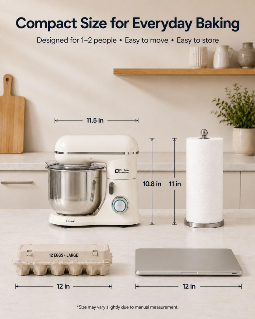 Stand Mixer, 3.5 QT Kitchen Electric Mixer for Baking