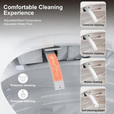 Smart Toilet with Bidet Built in, Auto Open Close & Auto Flush