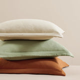 Queen Comforter Set - 7 Pieces Sage Green Soft Bed in a Bag Queen with Fitted Sheet, Flat Sheet, 2 Pillow Shams