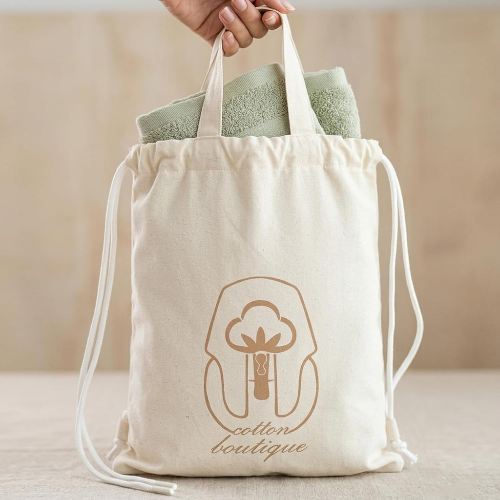 Egyptian Giza Cotton Towel Set, Pistachio, Double Set | 100% Egyptian Giza Cotton, 600 GSM Double Twisted Yarns