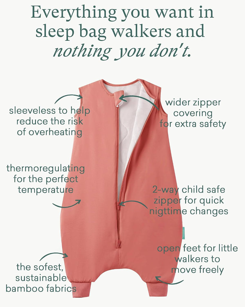 Bamboo Viscose Toddler Sleep Sack with Feet, 12-18-24