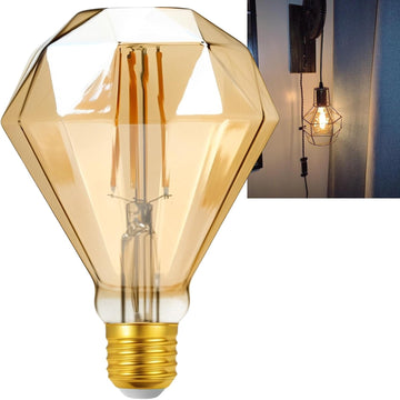 40 Watt Decorative Vintage Large LED Light Bulbs NonDimmable1-Pack