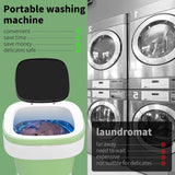 Portable Washing Machine, Mini 16L Foldable Laundry Machine with 3 Modes Deep Cleaning, Upgraded Small Collapsible