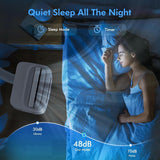 14000 BTU Portable Air Conditioners, Cools Up to 700 Sq.Ft, AC Unit with Cooling, Fan, Dehumidifier, Sleep Mode
