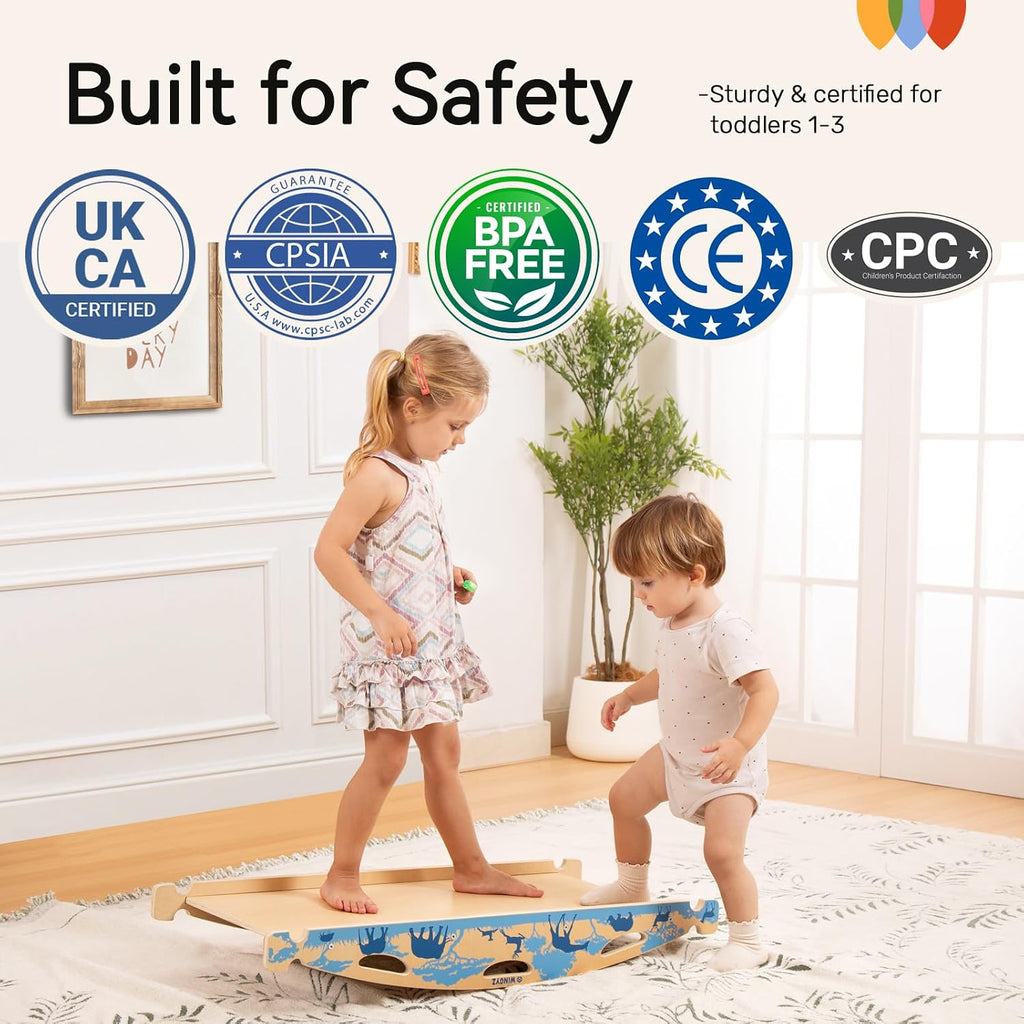 Triangle Set, Montessori in-1 Climbing Set with Cushion
