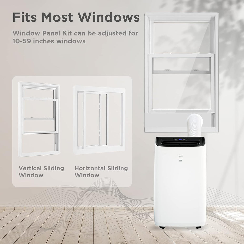 Greenland 14,000 BTU Portable Air Conditioner and Heater, Dehumidifier and Fan, 4-in