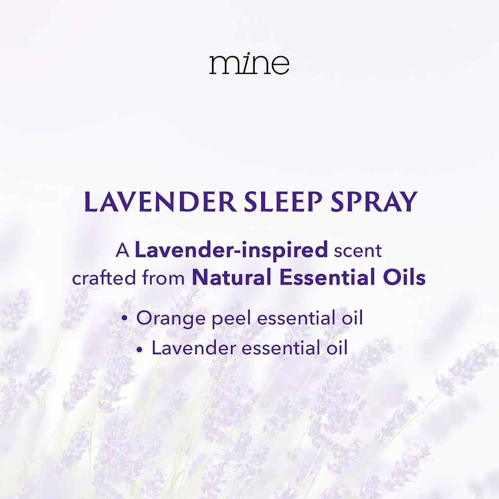 Lavender Sleep Spray with Melatonin - Natural Pillow Mist for Deep Sleep - Calming Lavender Linen Bed Spray - Set of 304