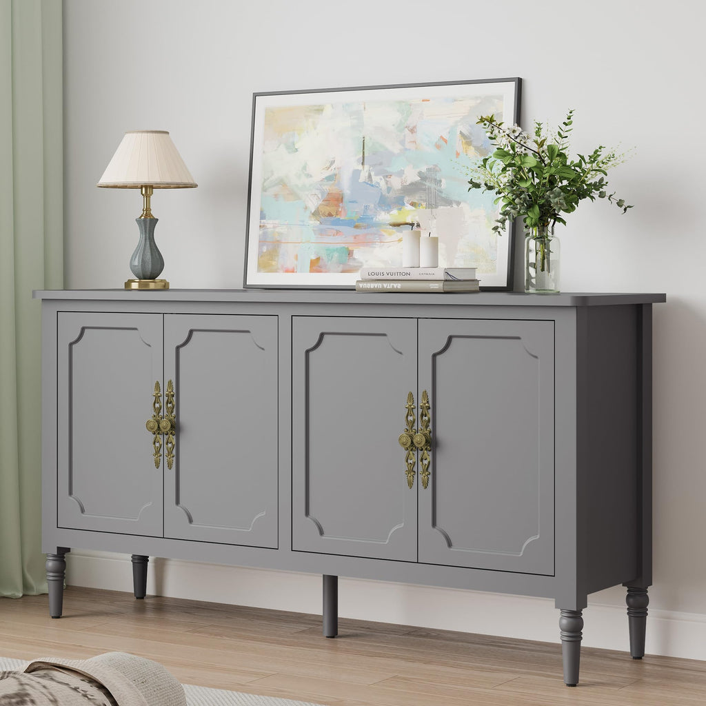Sideboard Buffet Cabinet with Storage, Kitchen Buffet Cabinet