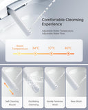 Smart Toilet,One Piece Bidet Toilet for Bathroom with Auto Open & Close Lid and Seat,Warm Water and Dry,Heated